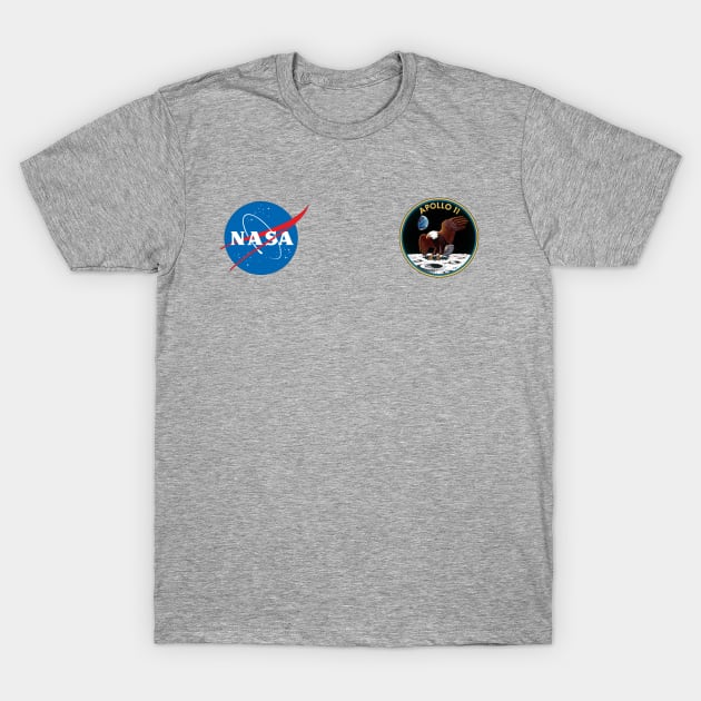 NASA Apollo 11 mission 50th anniversary (1969 - 2019) T-Shirt by Science_is_Fun